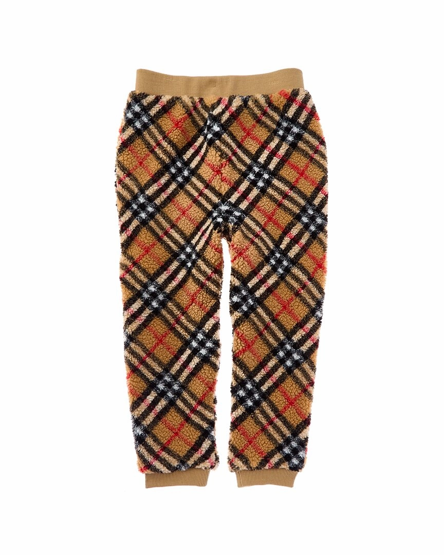 Burberry Vintage Check Fleece Legging Flattering Design Wear Multipurpose Design
