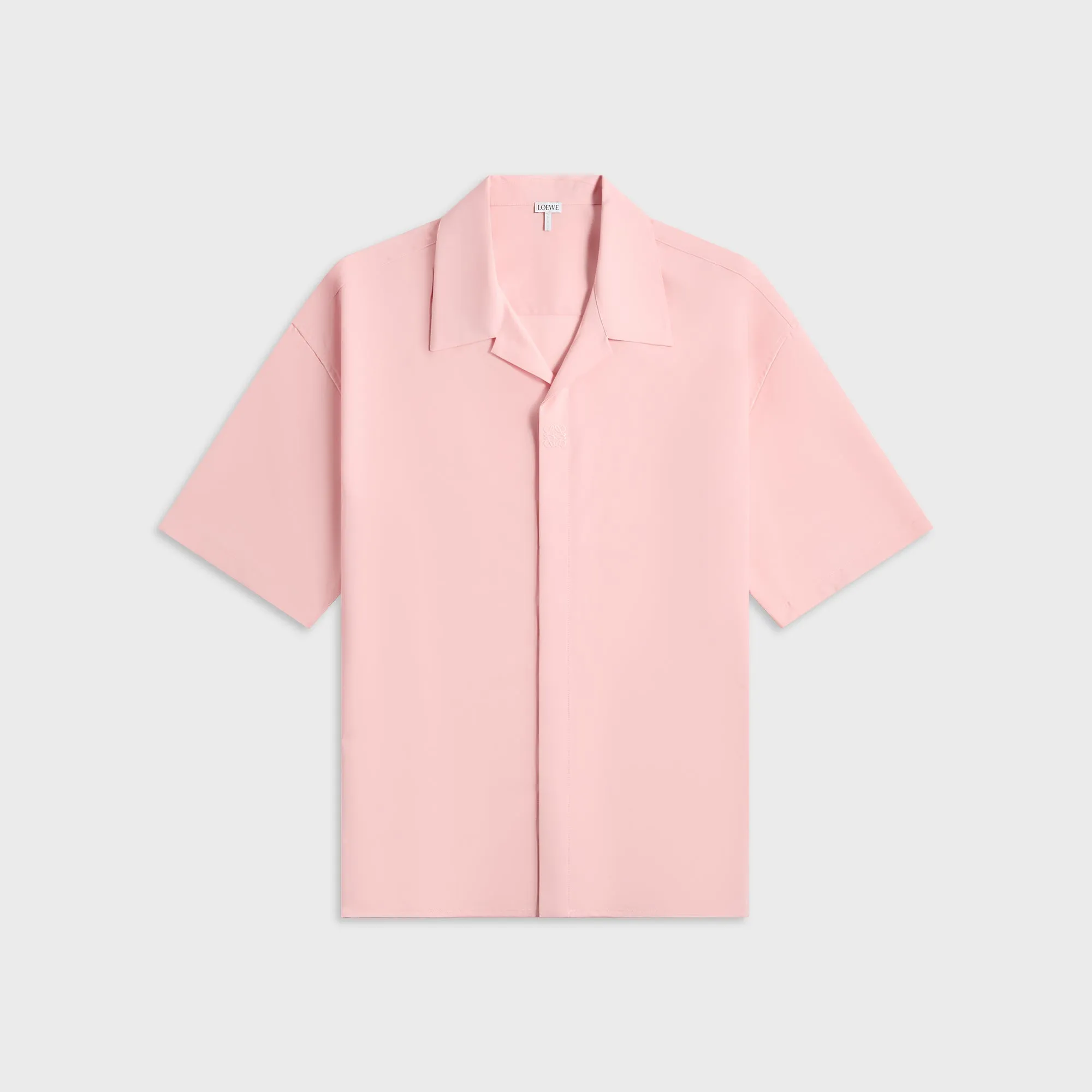Loewe Short Sleeve Shirt - Coral Abstract art