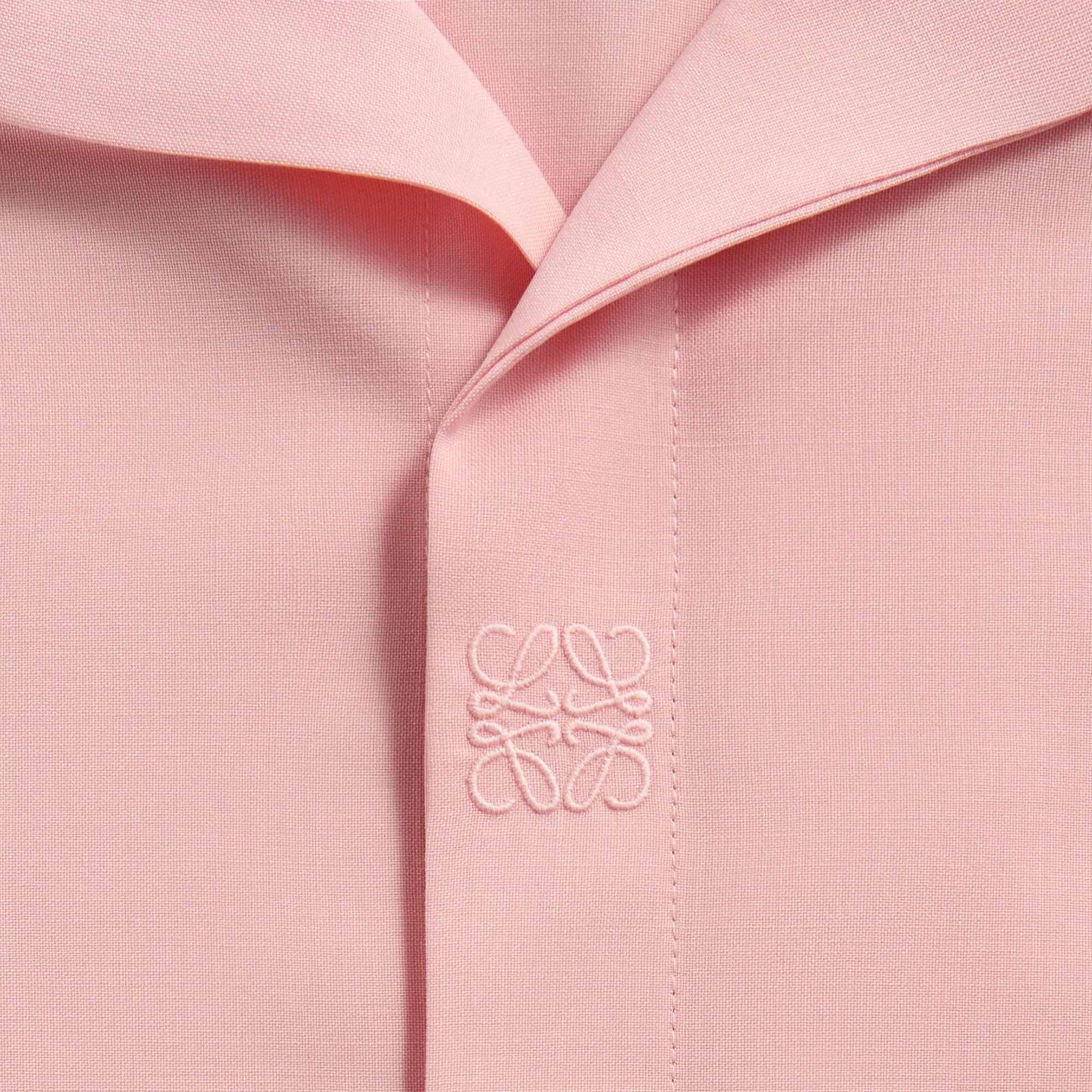 Loewe Short Sleeve Shirt - Coral Bold Prints