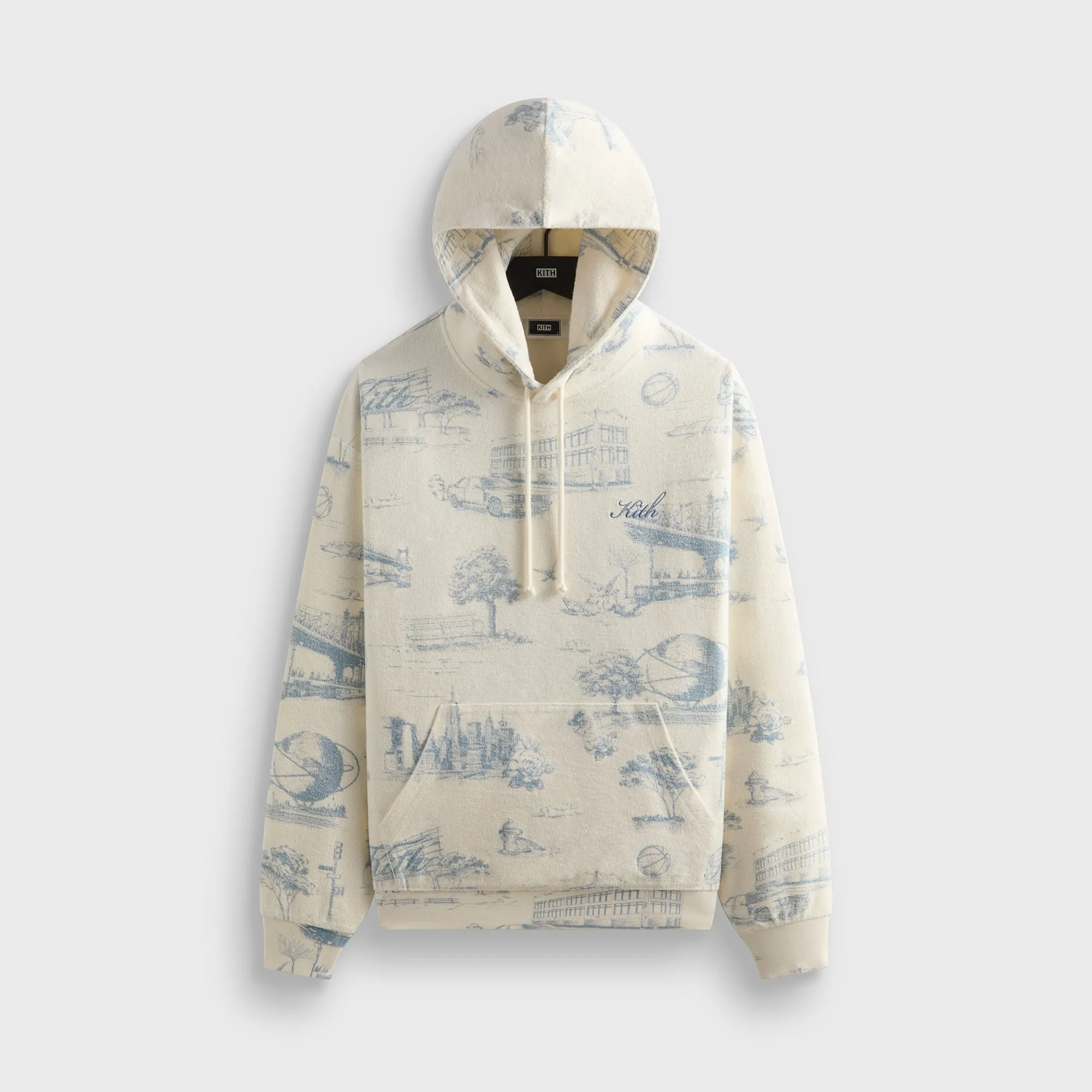 Kith New York Toile Nelson Hoodie - Sandrift Tech Wear