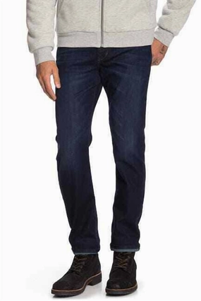 Aero Slim Fit Denim Stretch Jeans In Dark Wash Universal Fit Sizing Suitable Outfit