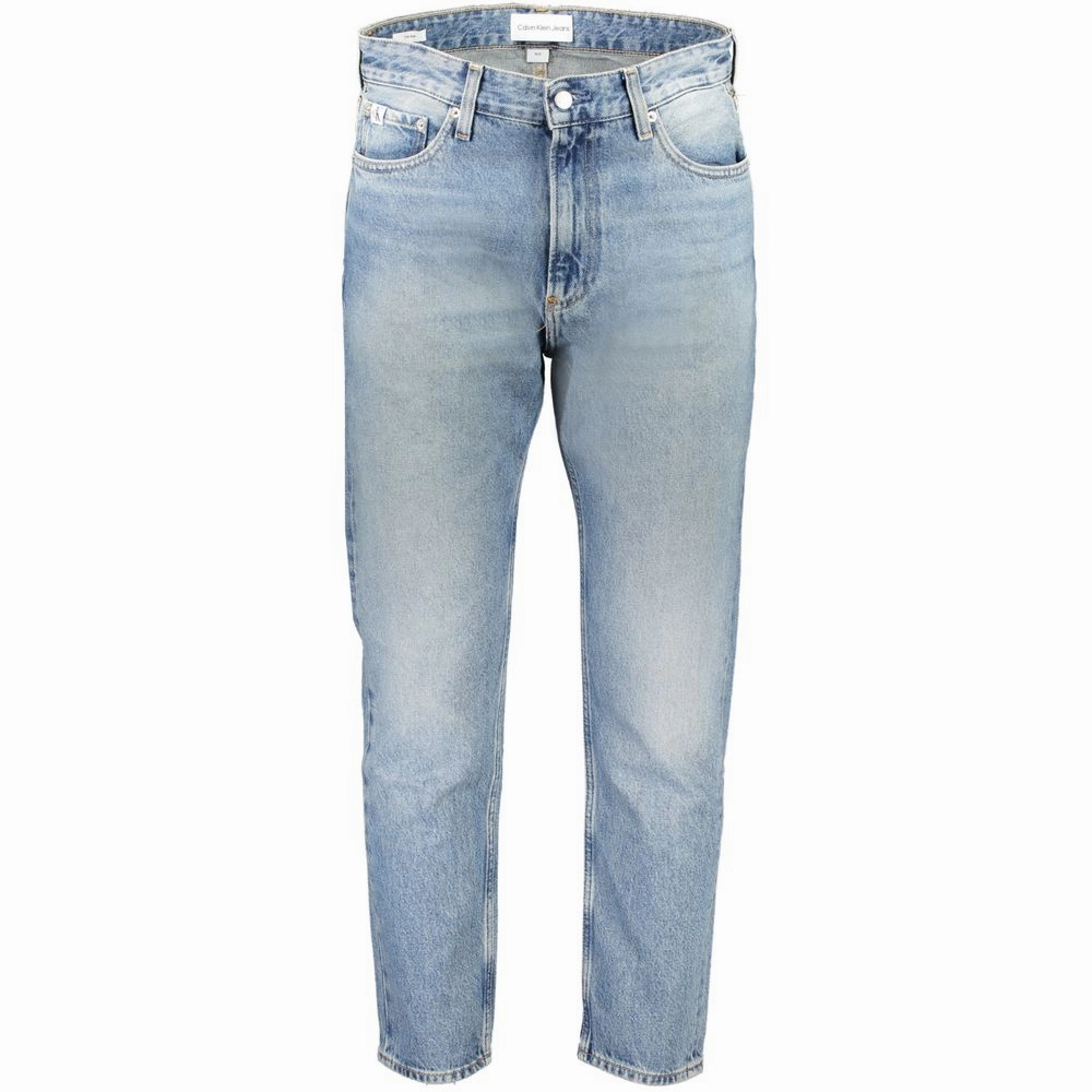 Calvin Klein blue Cotton Jeans & Men's Pant Sustainable Beach Day Weekend Style Modern