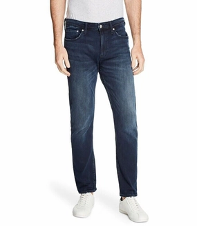 Calvin Klein Hombre 40ZB702-800 Jeans Mens Size 38x30 Blue Cotton Slim-Fit MKL66 Effortless Choice Universal Favorite