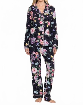 Carly Pj Set In Saint Ophelia WrinkleResistant Fabric
