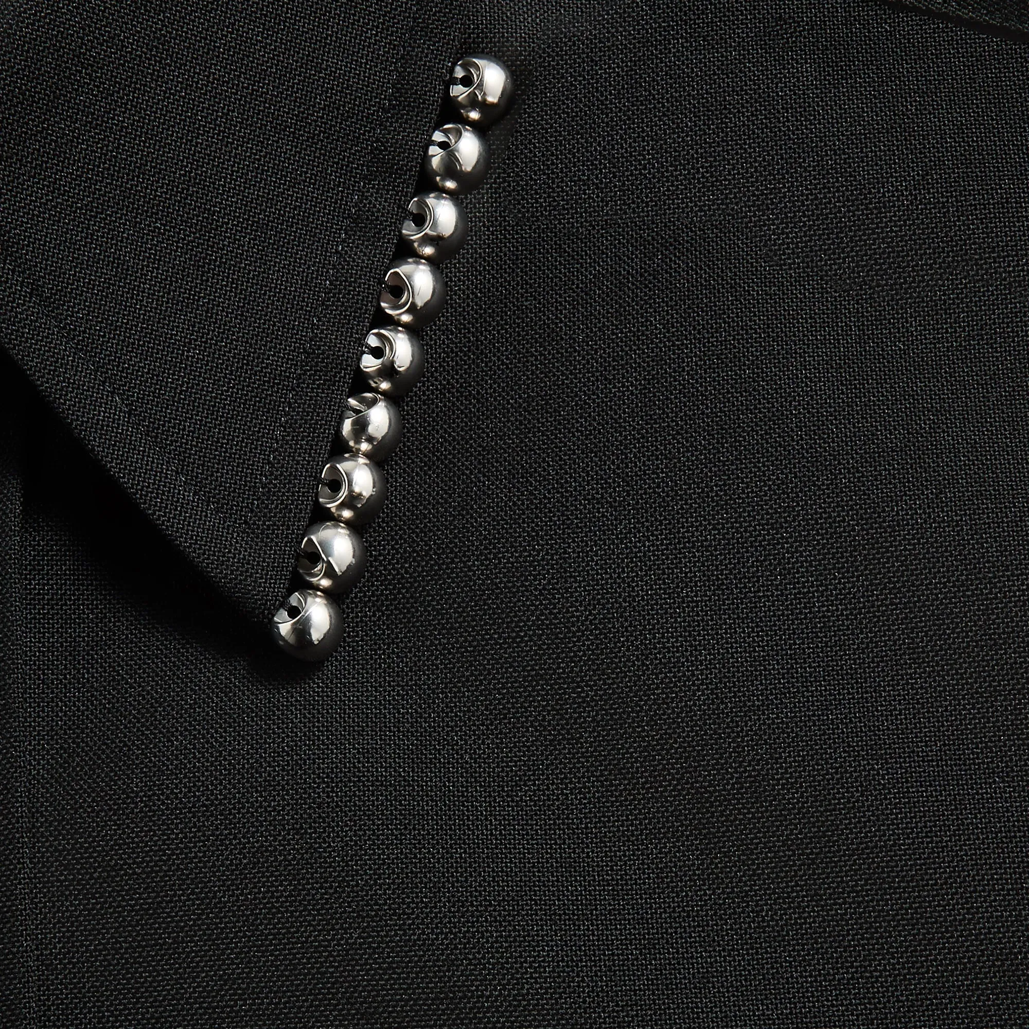 Jil Sander Ball Studs Shirt ?C Black Bold Statement