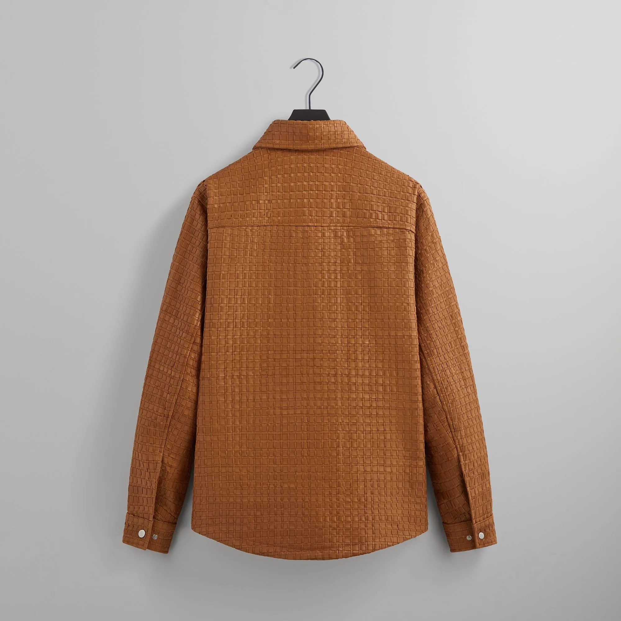 V-neck style Trendsetter Choice &Kin Woven Leather Apollo II Shirt - Tool