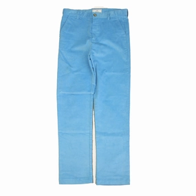 Tagless label Timeless Look Classic Prep Boys Marina Blue Corduroy Pants