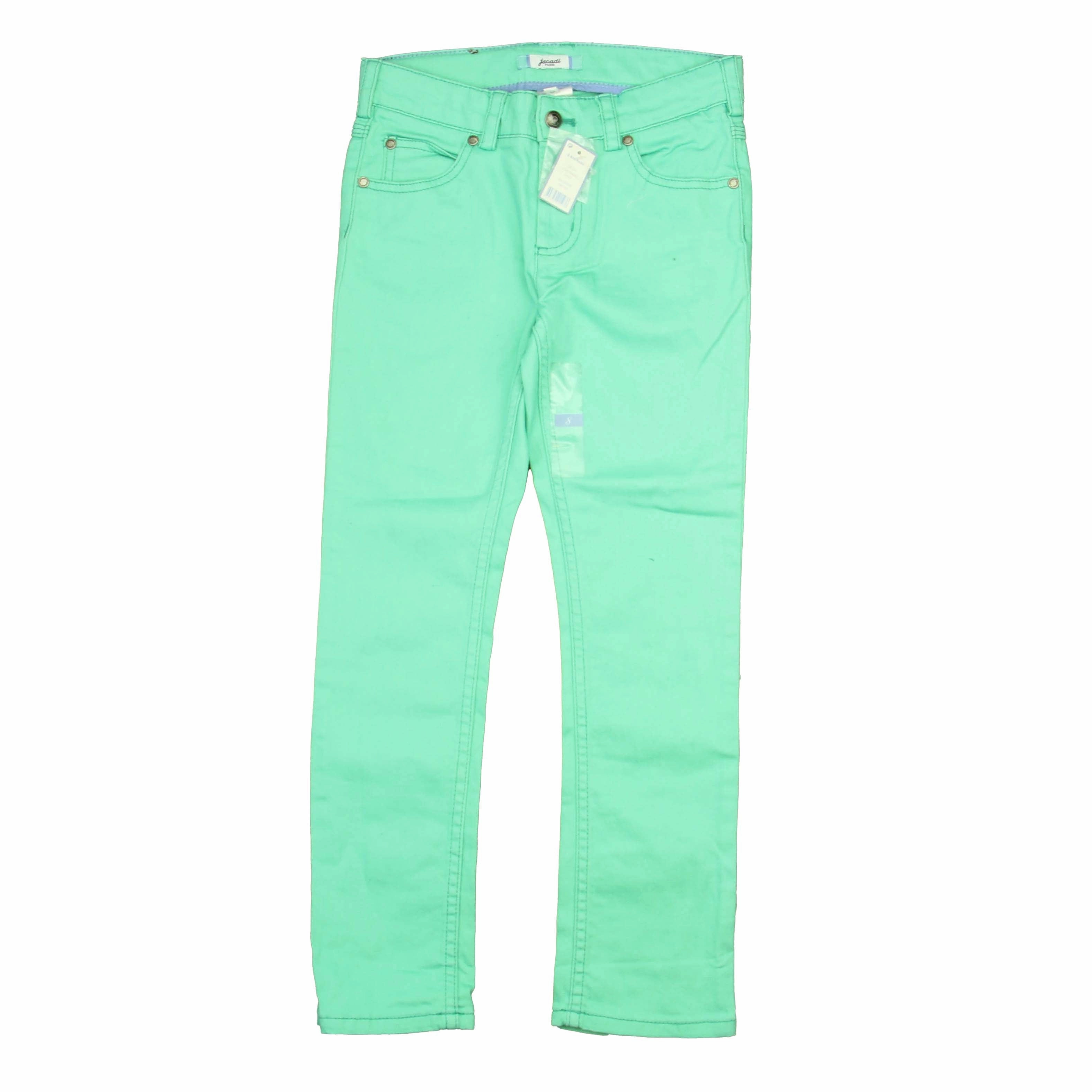 Seasonal Basic Jacadi Girls Aqua Jeggings