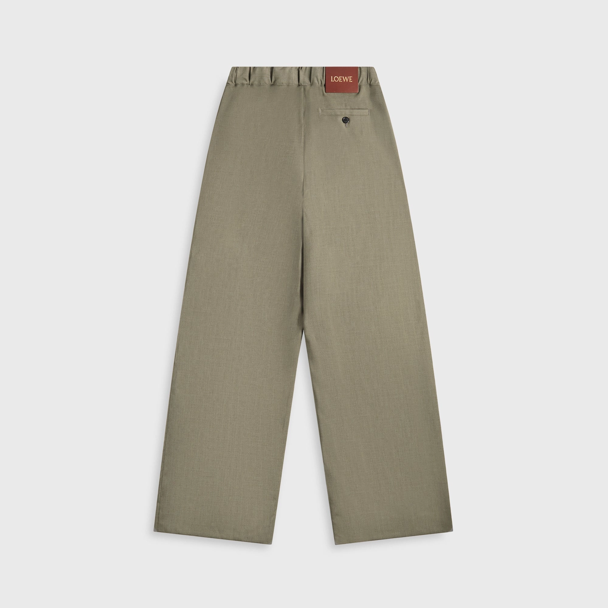 TaglessLabel Loewe Drawstring Trousers - Khaki Green