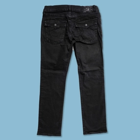 Curved Waistline Y2K True Religion Denim Pants 36x34