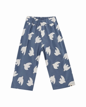 Sweat Wicking Lining Gusseted Crotch Turtledove London Seagull Crop Trouser