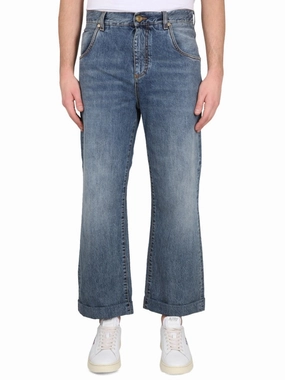 Five Pocket Jeans Elegant Formal Fade Resistant Wash