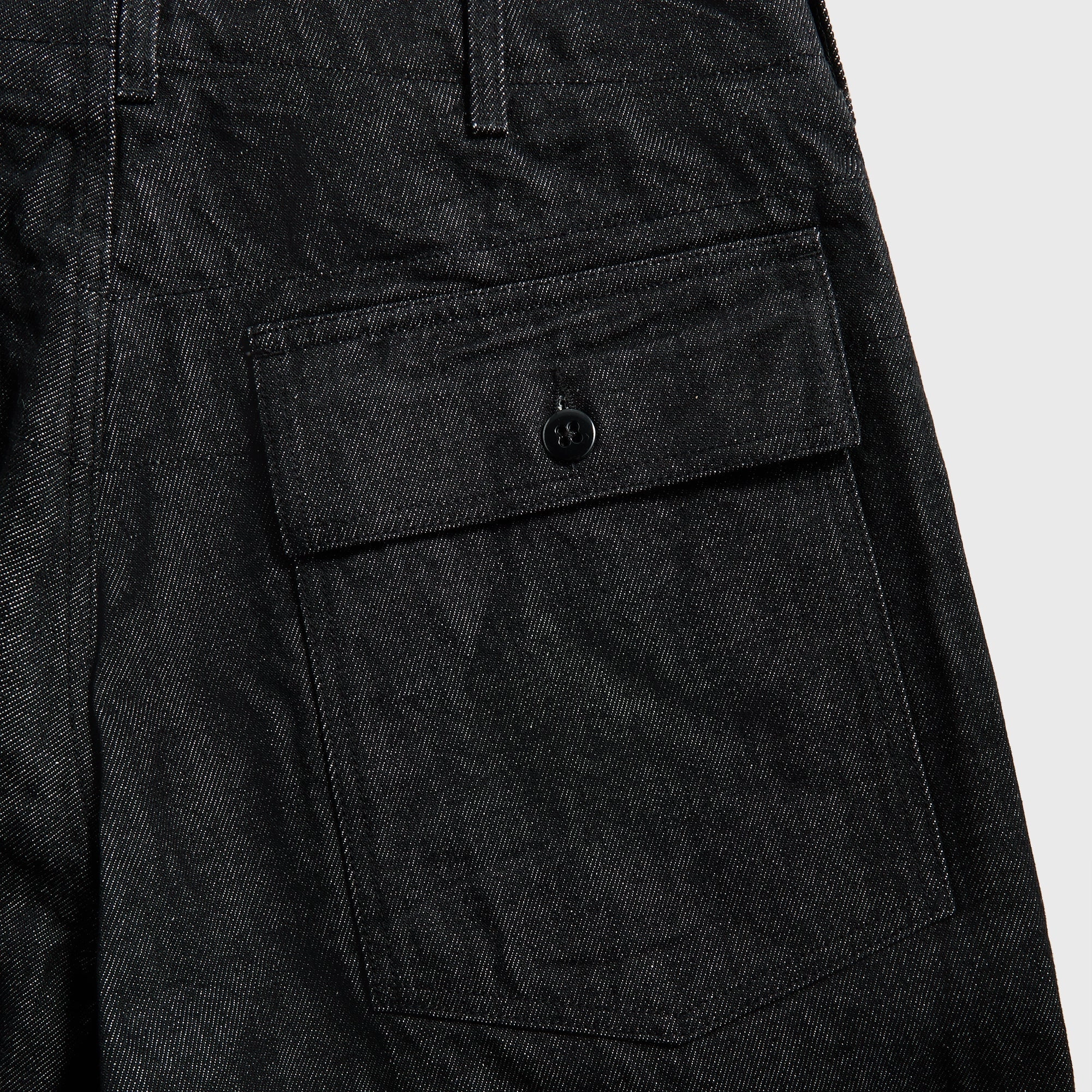 Engineered Garments Fatigue Pant - Black Wardrobe Essential Sweat Wicking Lining