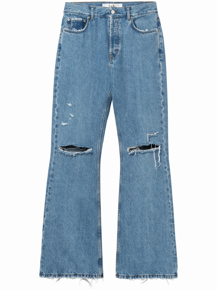Low Maintenance Date Night Sustainable Relaxed Fit Flared Jeans