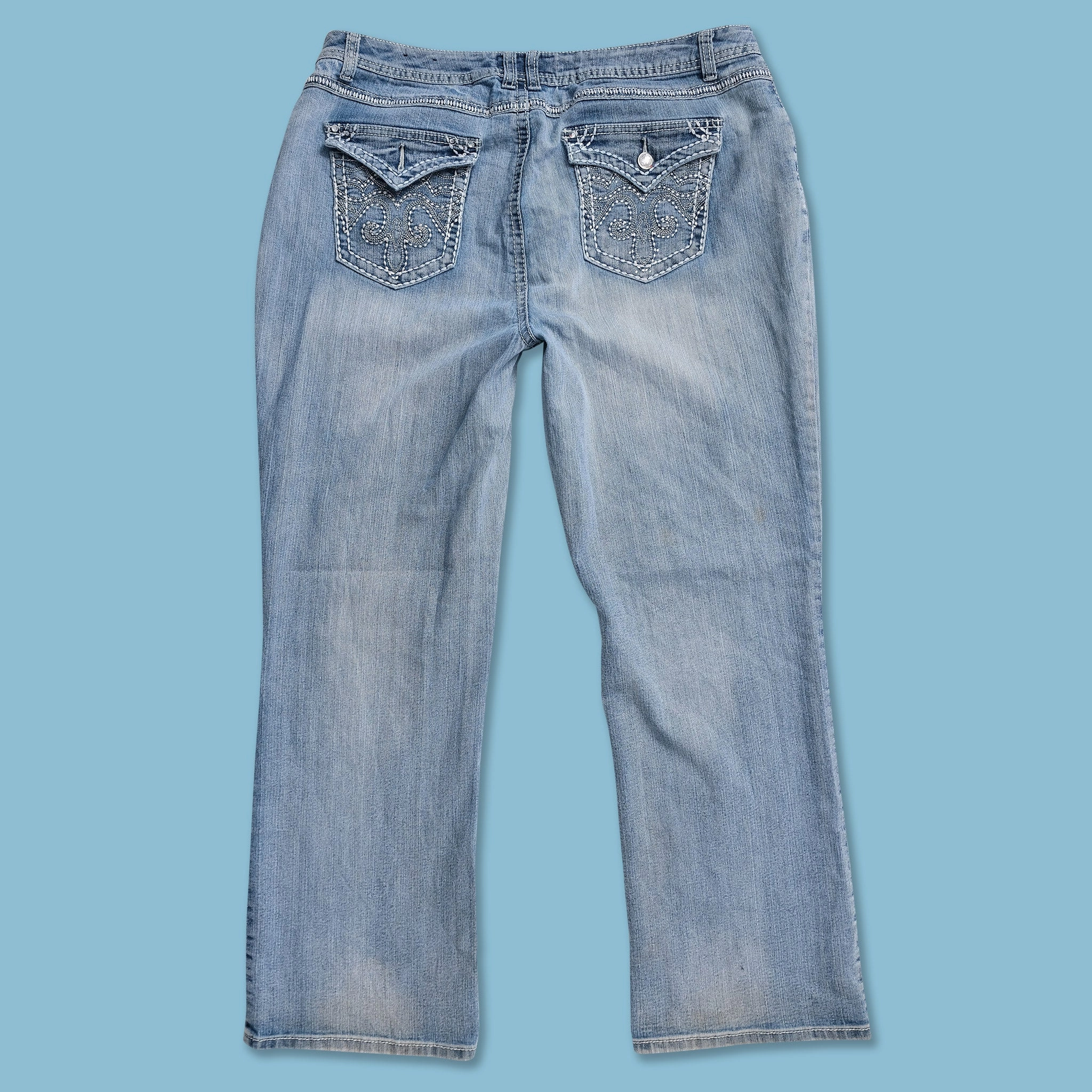 Y2K Denim Pants 38x32 Outdoor Ready Daytime Look