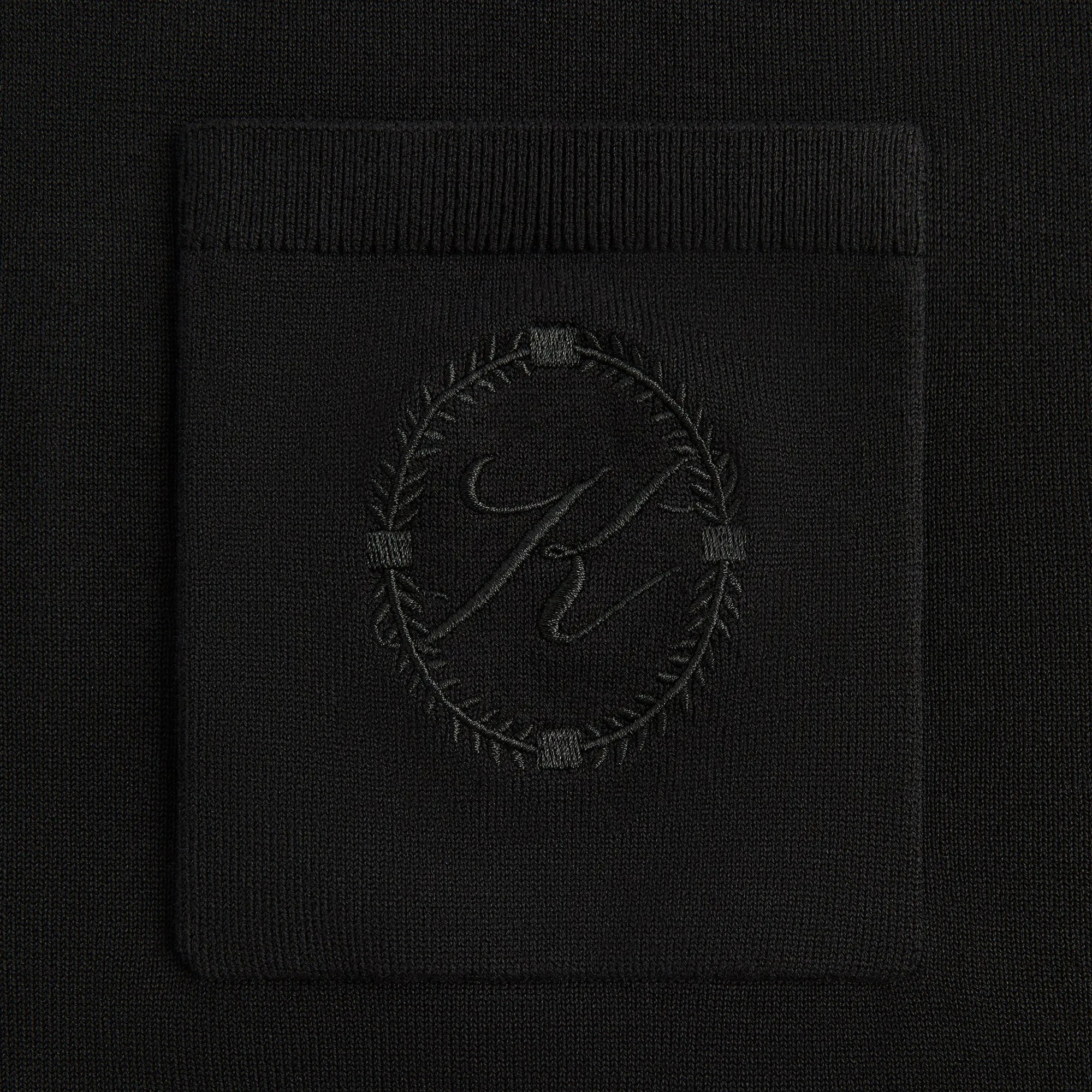 Kith Ivy Fine Knit Addison Sweater - Black Soft Knit Layer