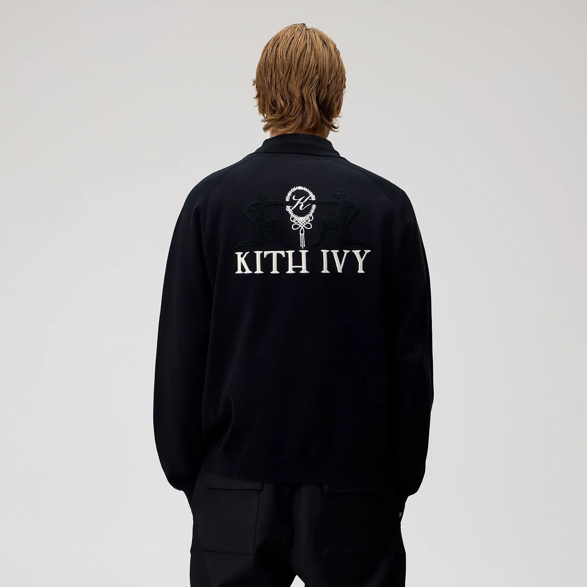 Essential Comfort Kith Ivy Fine Knit Addison Sweater - Black