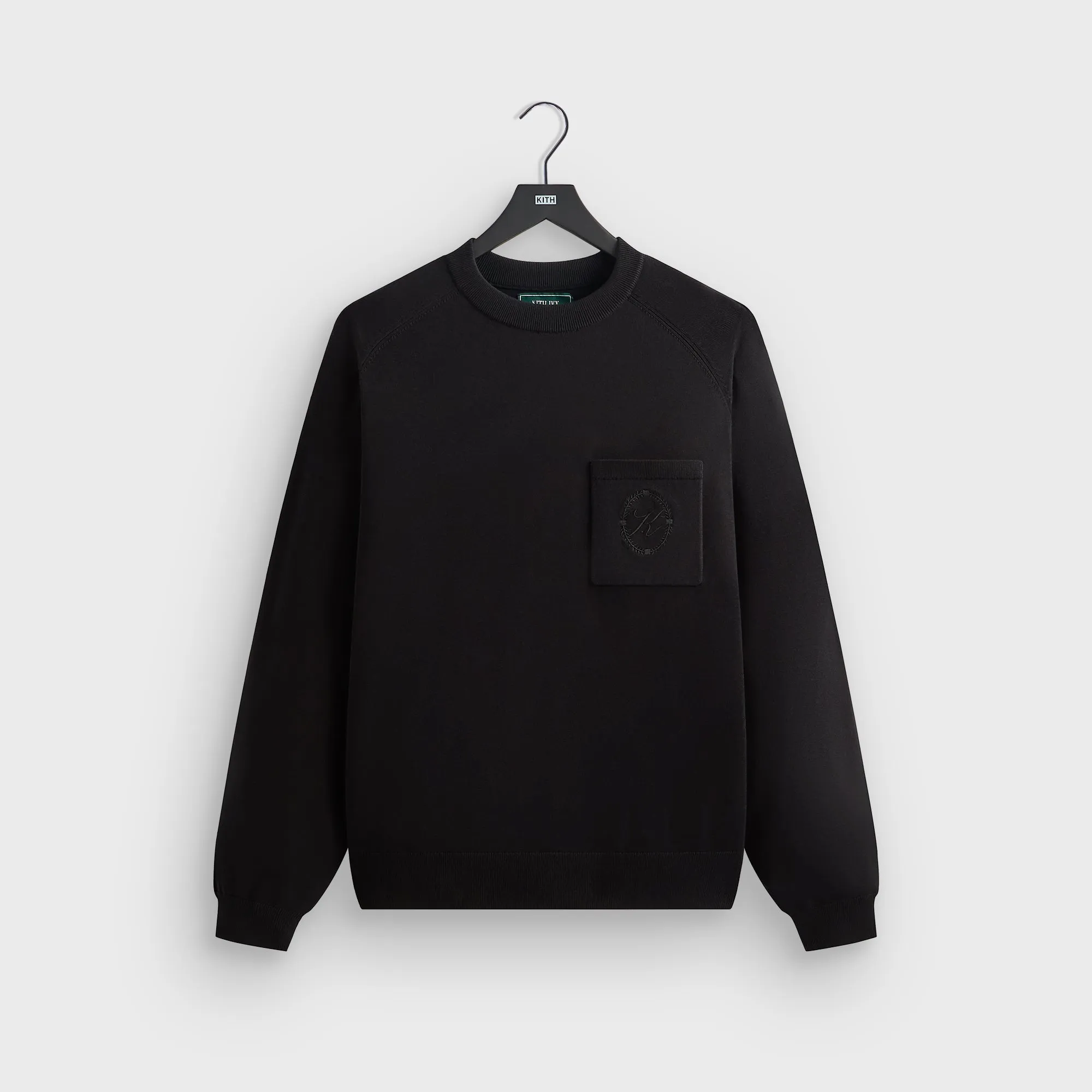 Kith Ivy Fine Knit Addison Sweater - Black Winter Must-Have Non Restrictive Fit