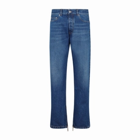 Anti Fade Technology Go To Piece Skate Medium Blue Cotton Jeans