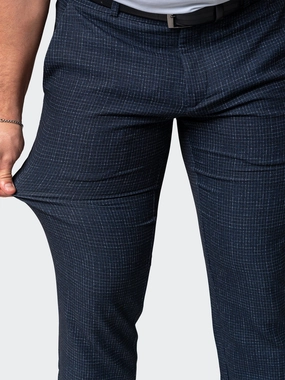 4-Way Stretch Pants Square Black Student Outfit Work Ready