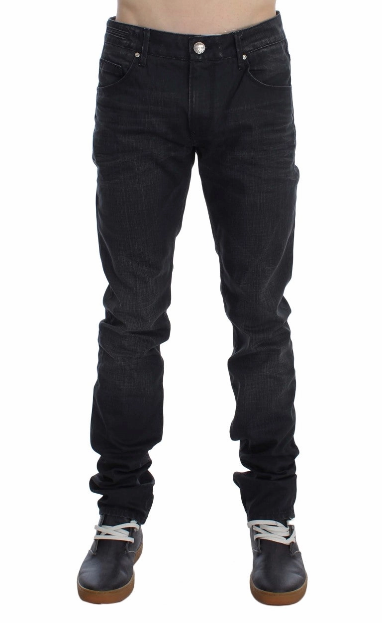 Slim Family Style Daily Wear Acht Sleek  Slim Fit Italian Mens Men's Jeans