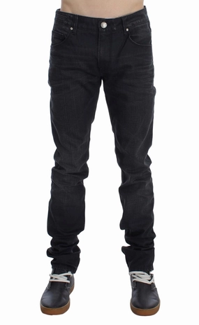 Slim Family Style Daily Wear Acht Sleek  Slim Fit Italian Mens Men's Jeans