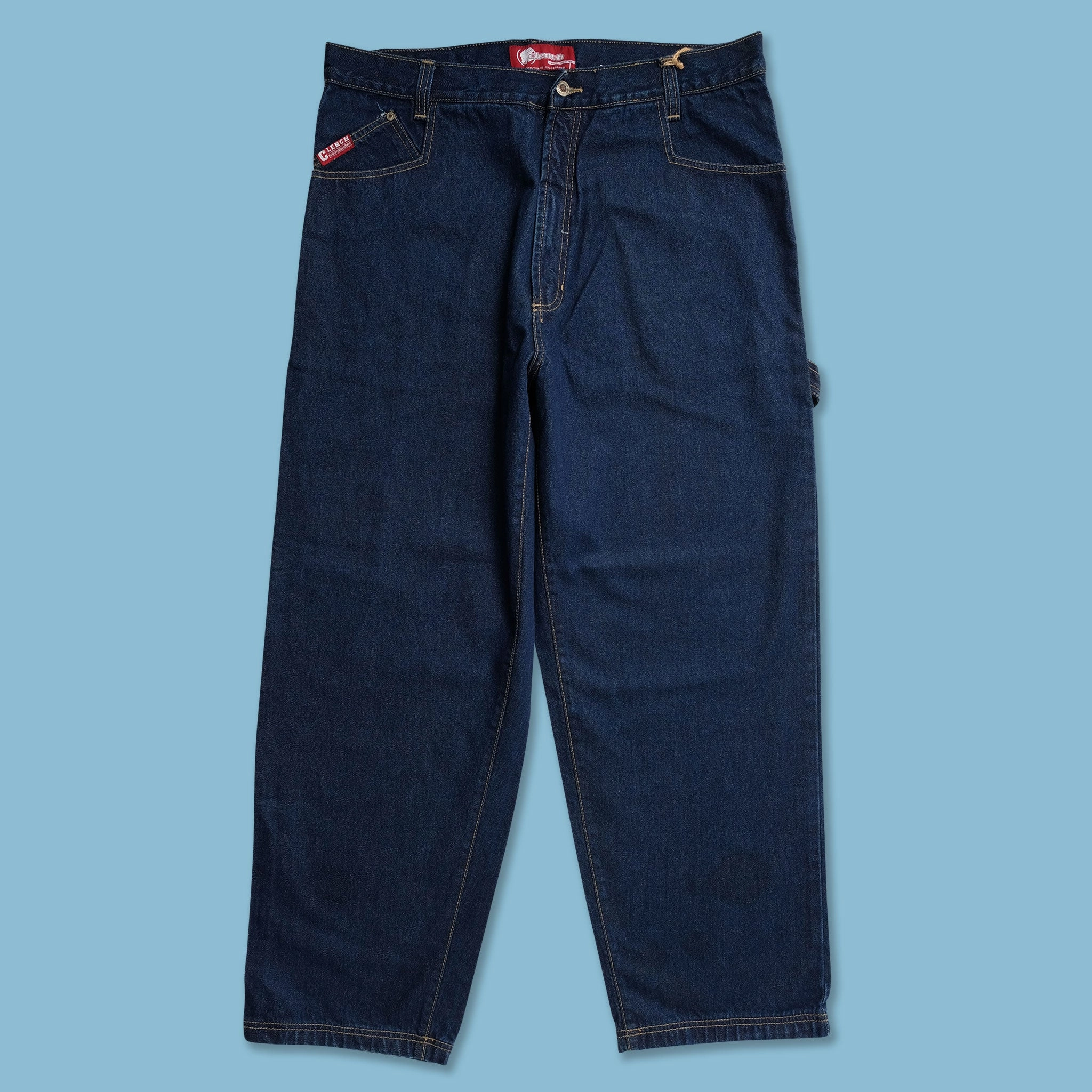 Y2K Clench Baggy Pants Breathable Feel Classic Style