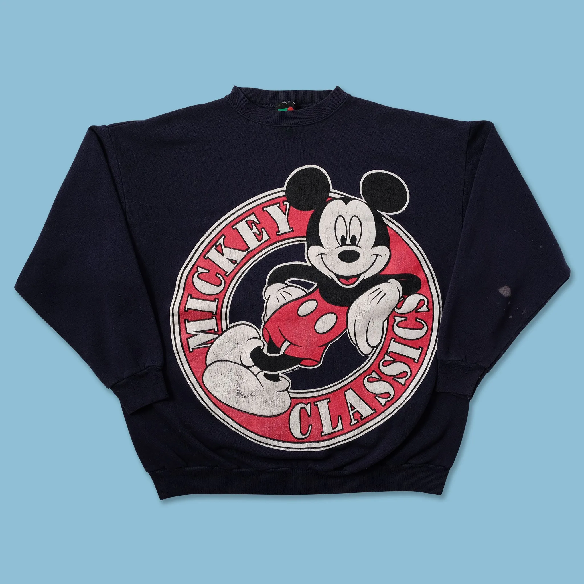 Vintage Mickey Mouse Sweater Large Modern Edge Brand Identity