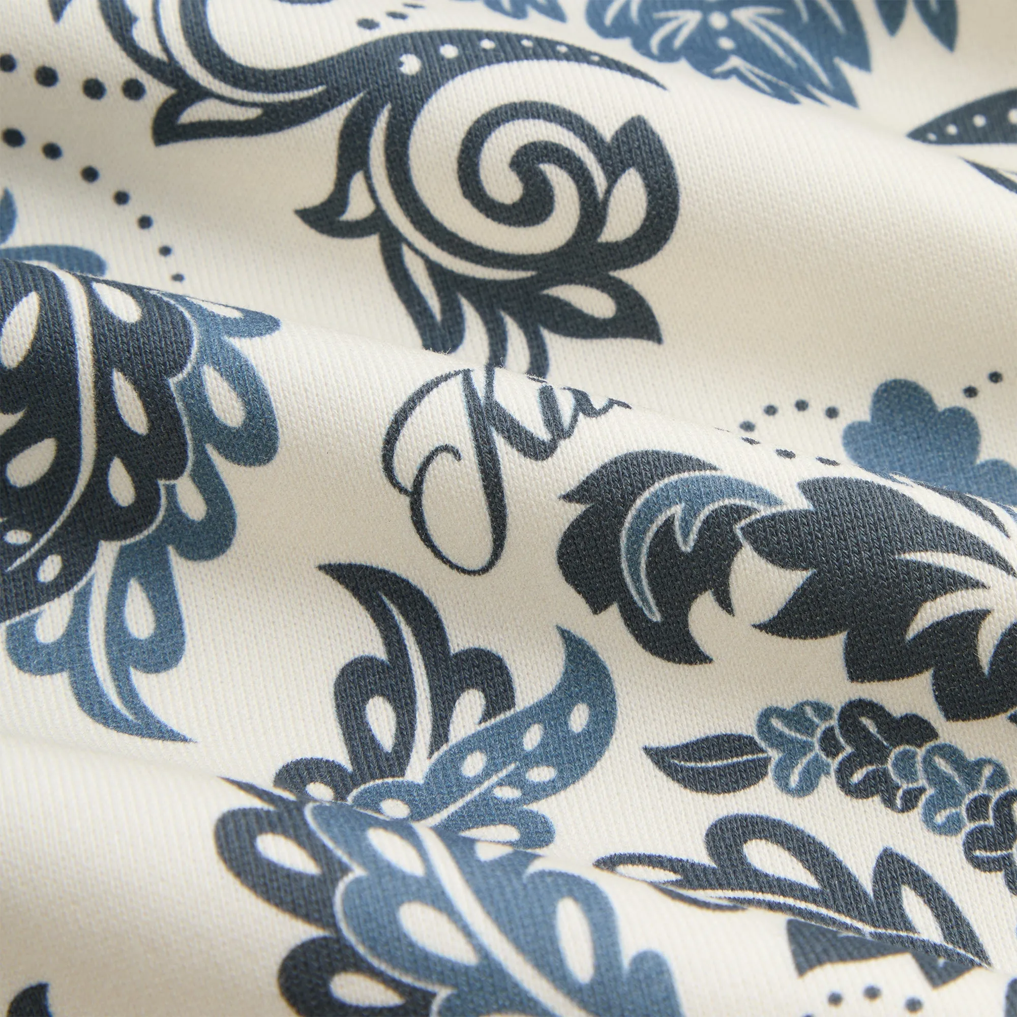 Kith Kids Damask Floral Nelson Hoodie - Sandrift Running wear product personalization creativity