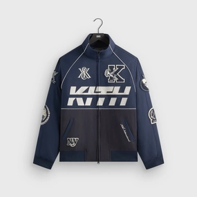 Kith Dejan Racing Jacket - Nocturnal Ultraviolet Protection Factor