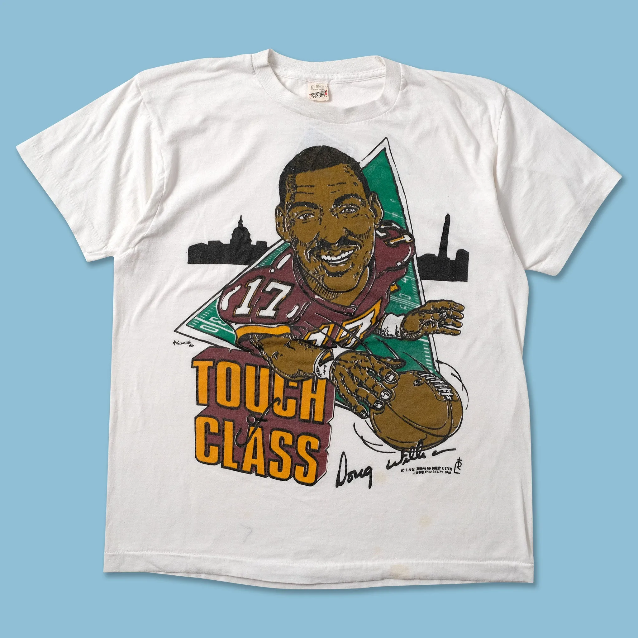 futuristic Vintage Doug Williams NFL T-Shirt Small