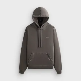 Triple Stitch Seams Kith Rivet Nelson Hoodie - Void