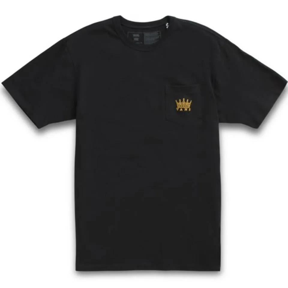 Vans X Dan Lacey Off The Wall Pocket T-Shirt - Black Airflow Ventilation Non Restrictive Silhouette