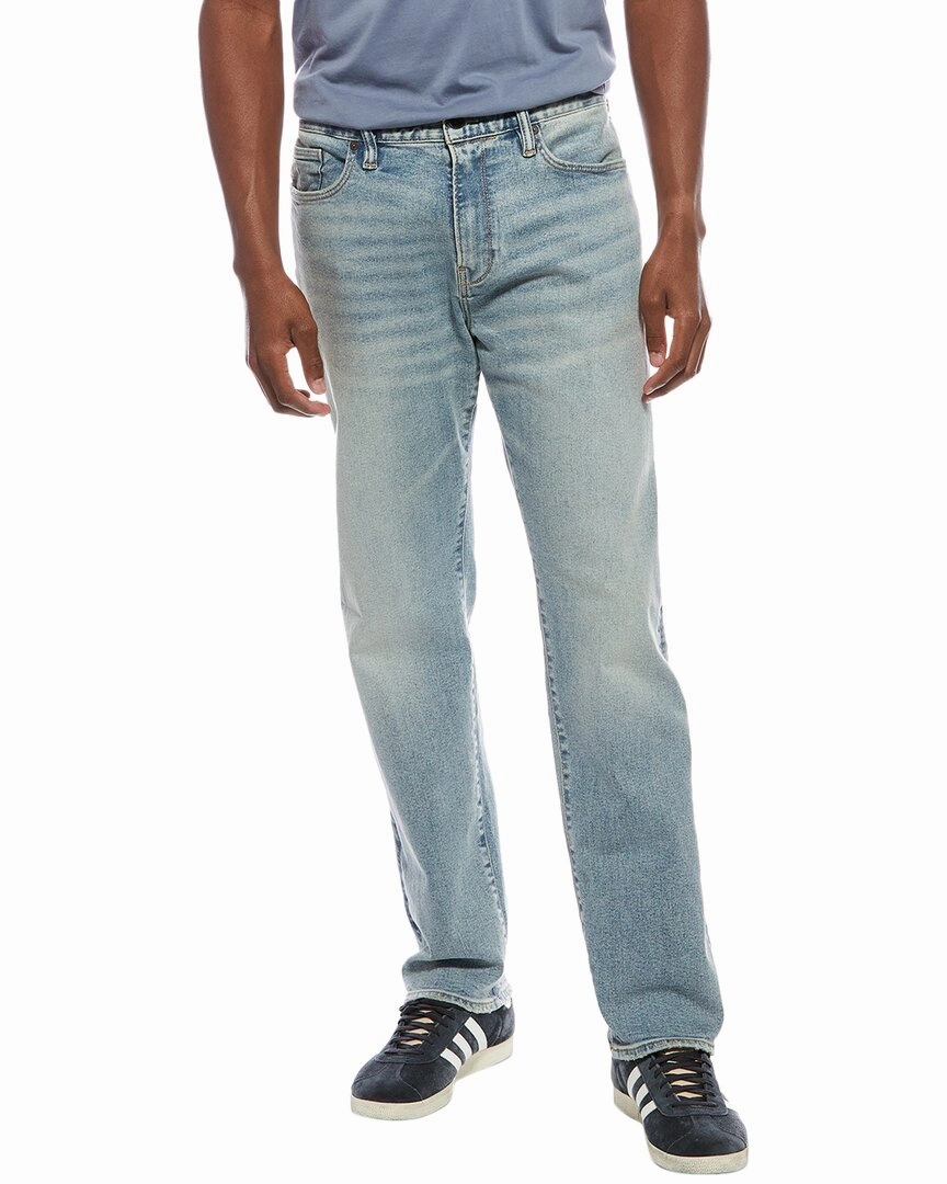 Utility Look TODD SNYDER Stretch Faded Indigo Wash Straight Fit Jean
