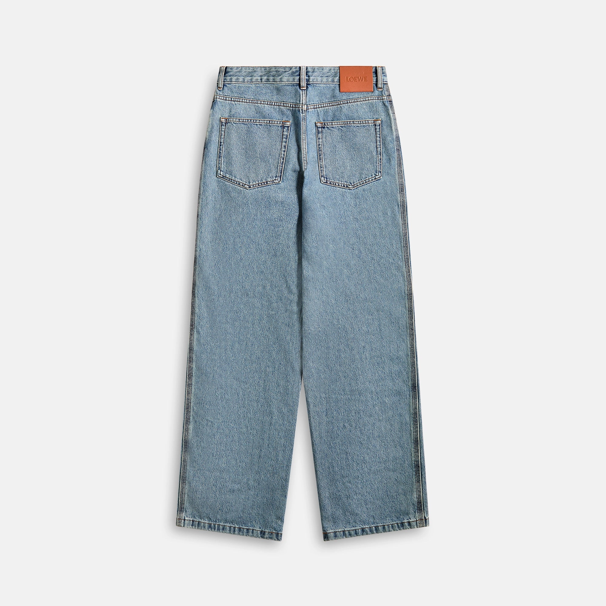 Loewe Anagram Baggy Jeans - Blue Fast Move Built-in shorts