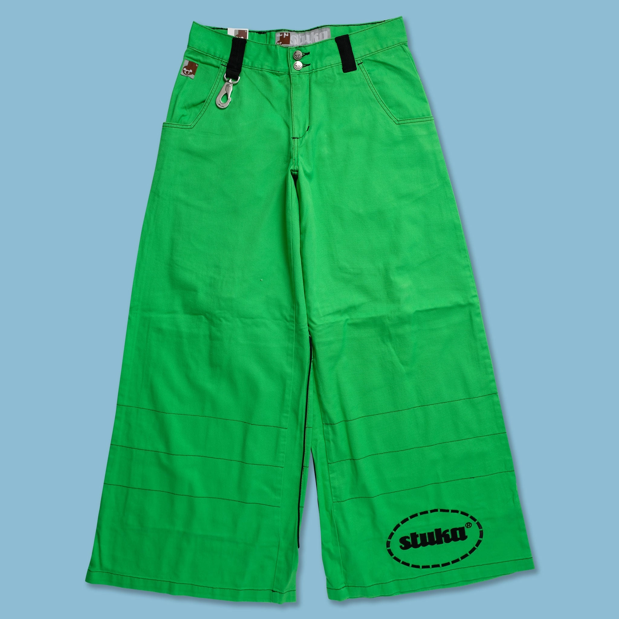 Y2K Baggy Pants Minimalist Design