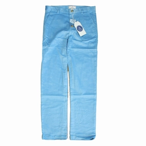 UVProtectionCoating Commuter Ready Classic Prep Boys Alaskan Blue Corduroy Pants Size: 6-14 Years