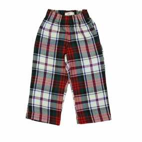 Tagless label Chilly Layering Classic Prep Boys Macduff Plaid Pants Size: 9-12 Months