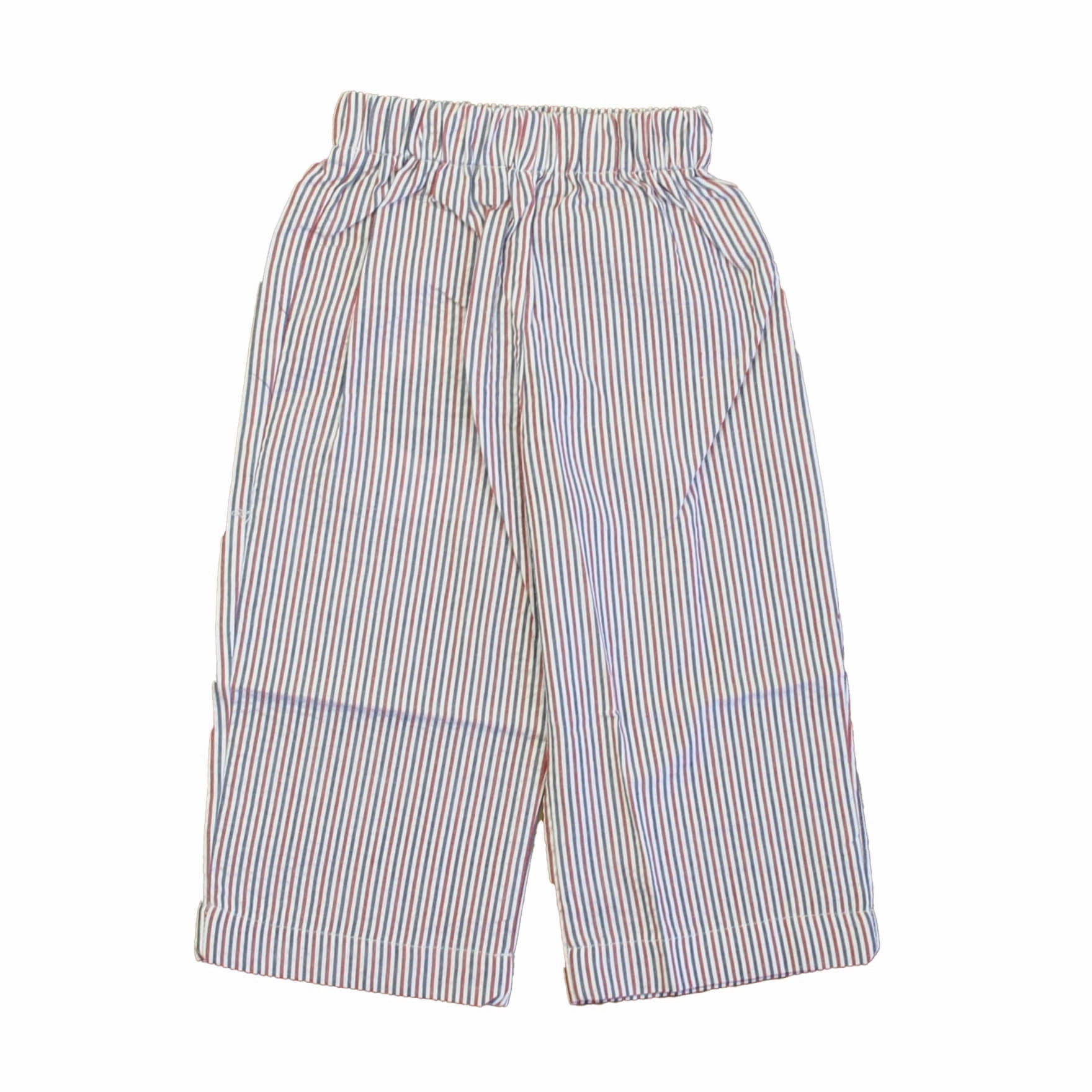 Classic Prep Boys Red | White | Blue Pants Size: 2-5T Modern Utility