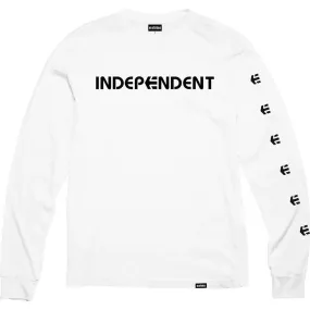 Perfect Layer Wear Etnies Independent Long Sleeve T-Shirt - White