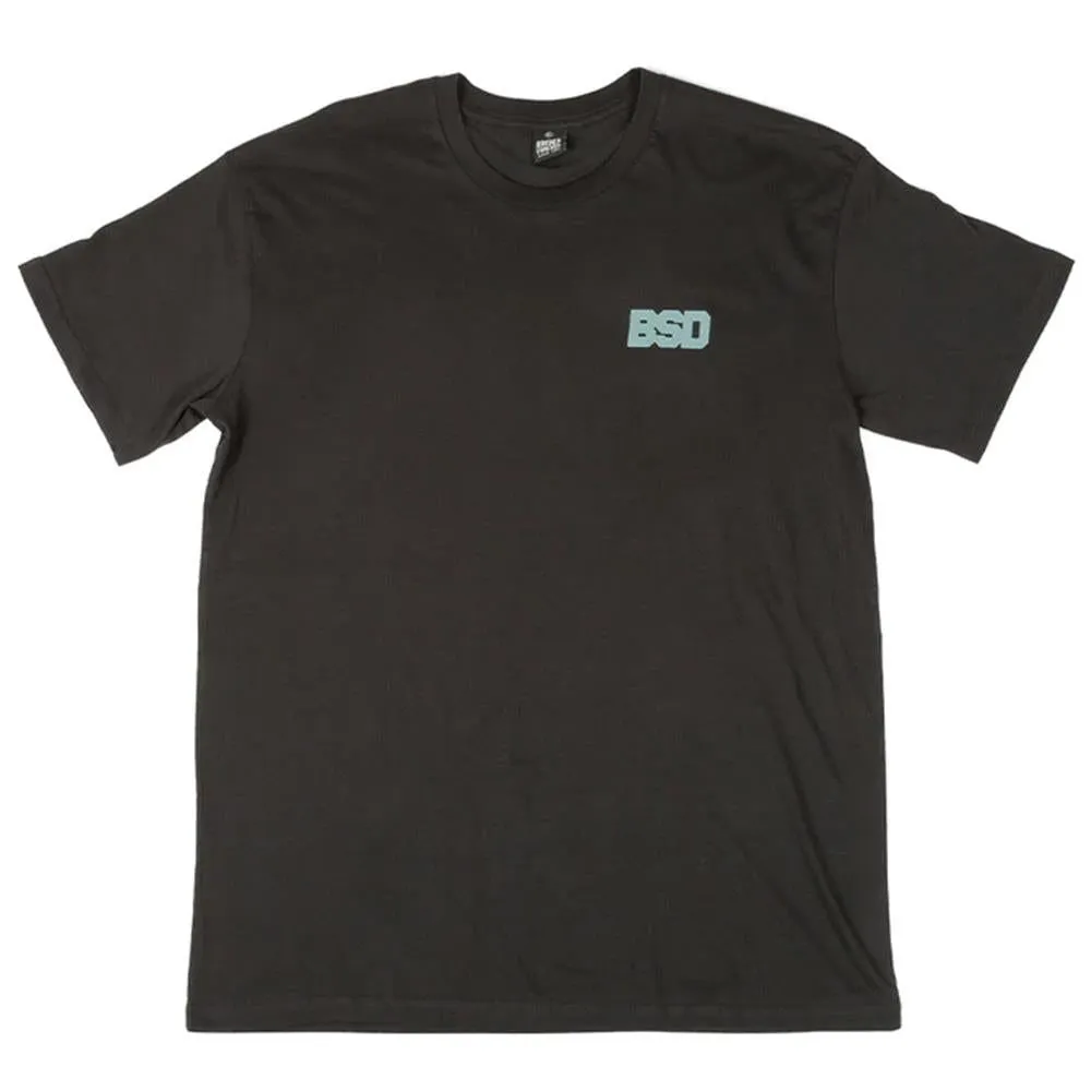 BSD We Here Forever T-Shirt - Coal monochromatic