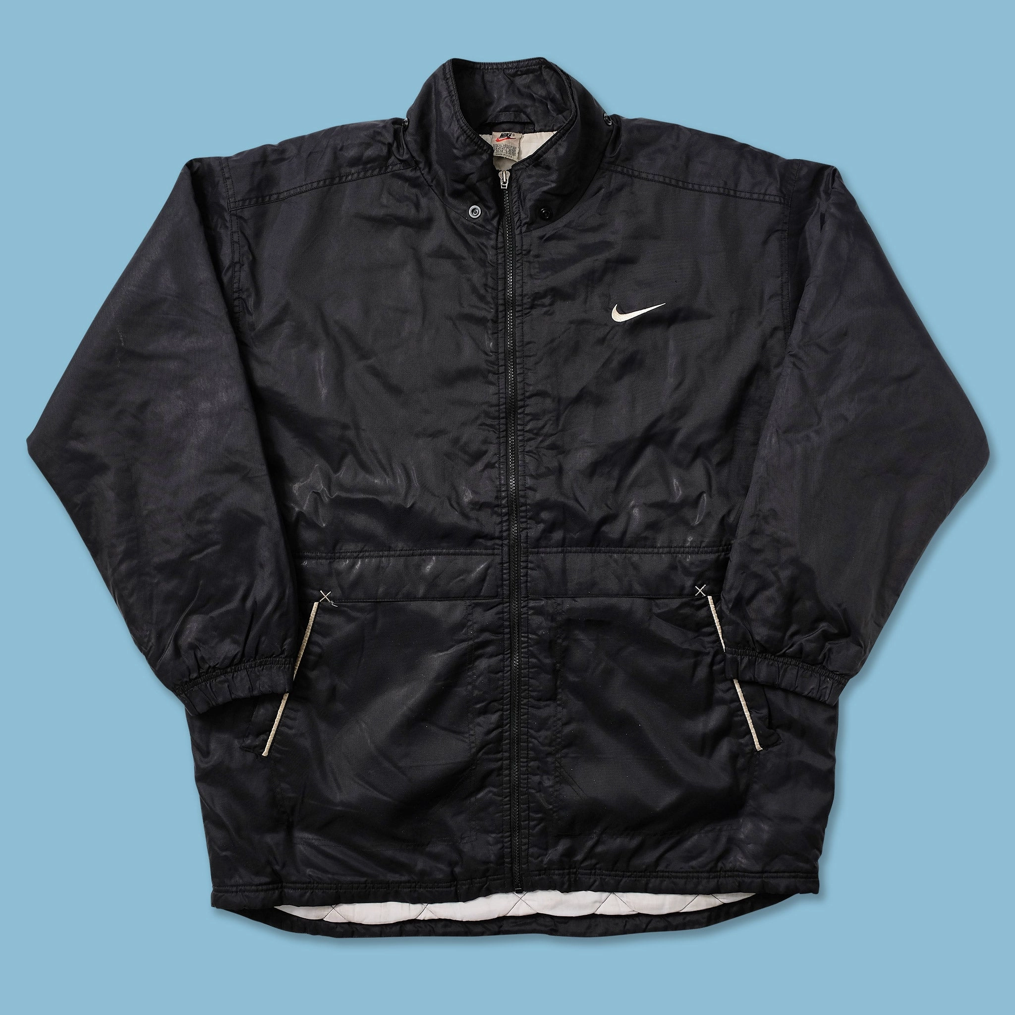 Vintage Nike Padded Jacket XLarge Flexible Waistband
