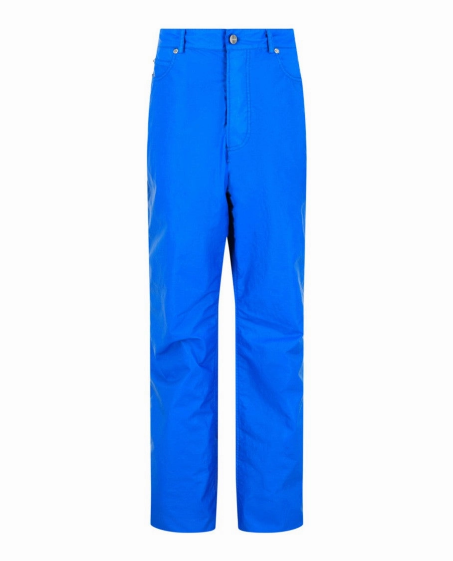 Coated Straight Leg Pants Stain Release Finish Effortless Clothing