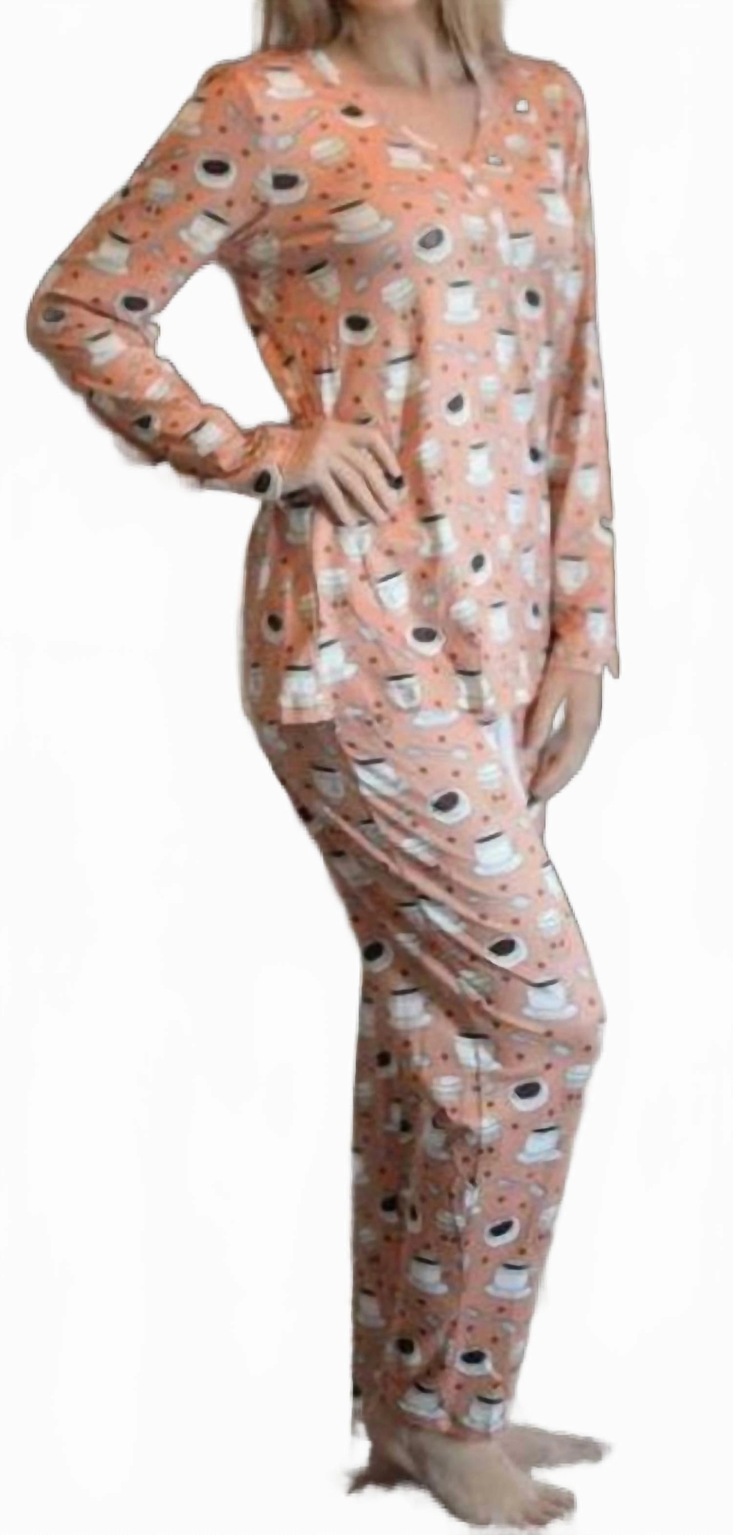 Coffee Break Loungewear Set In Multi HighWaisted Design High Breathability Knit