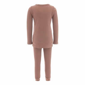 All Day Comfort Design Versatile Layering Pink Clay Modal Outfit