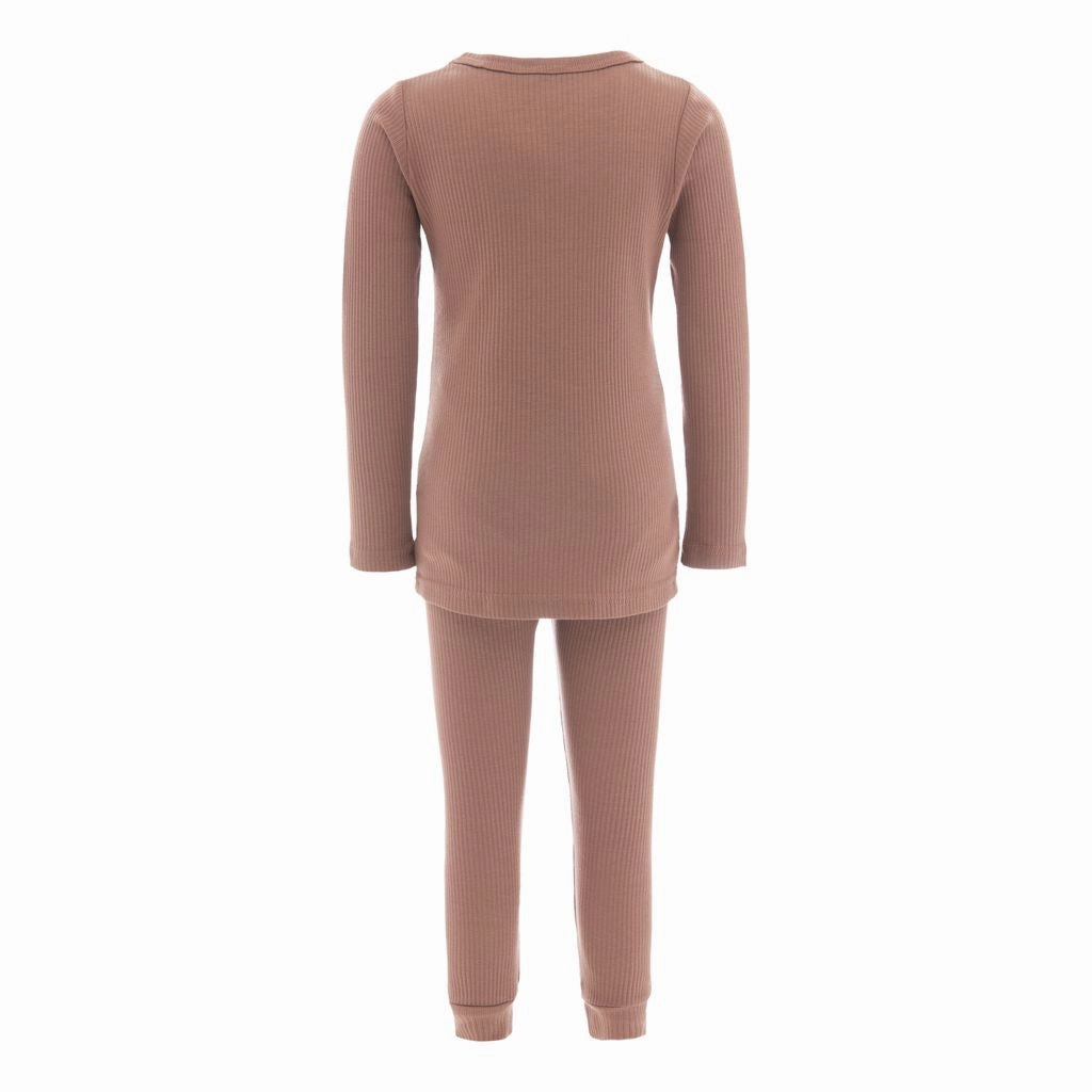 Pink Clay Modal Outfit Tear Resistant Knit