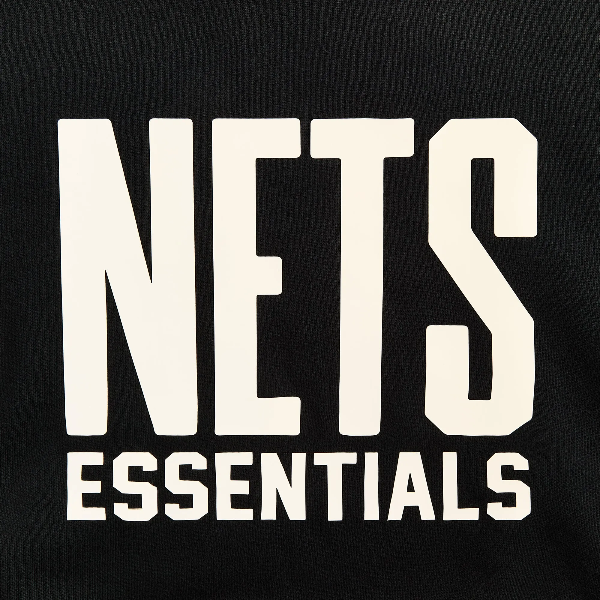 Soup Essentials Nets Core Fleece Pull Over Hoodie - Black / Warm Heather