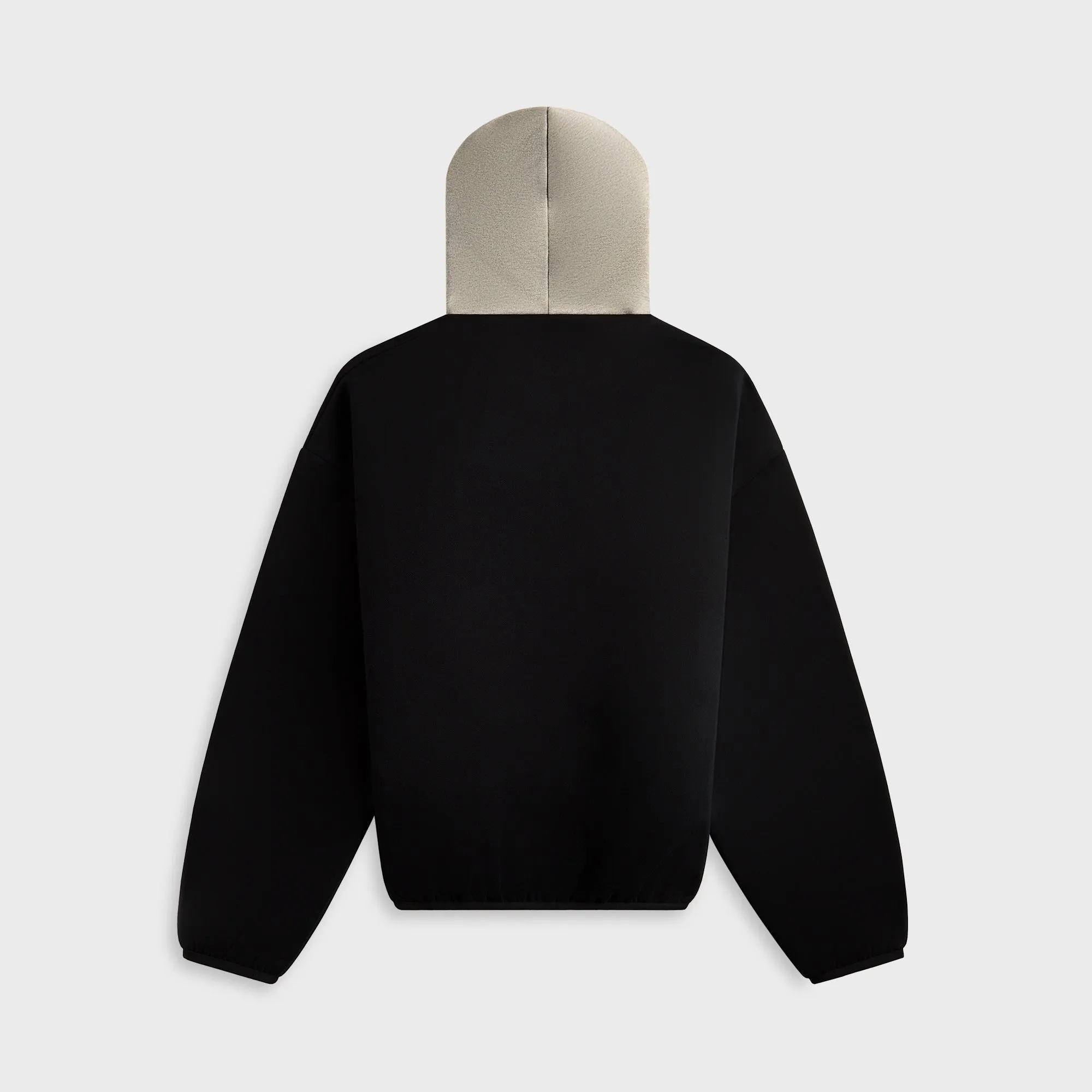 Essentials Nets Core Fleece Pull Over Hoodie - Black / Warm Heather Anti Static Lining Dry climate