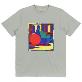 Free Skate Mag HDV T-Shirt - Grey Boat Neck