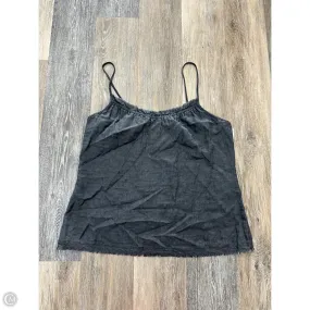 Tank Top By Eileen Fisher In Grey, Size: M Layered Neckline